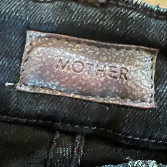 MOTHER The Pixie Jeans Beyond A Shadow Of A Doubt Wash Button Fly Size 24” - Picture 3 of 8